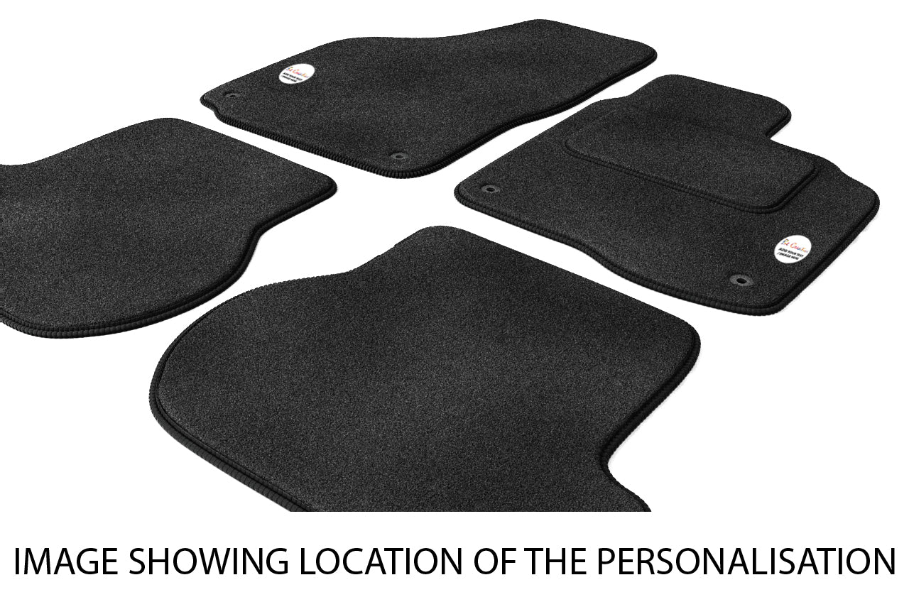 Personalised Logo Text Image Order Form for Deluxe Tailored Car Mats